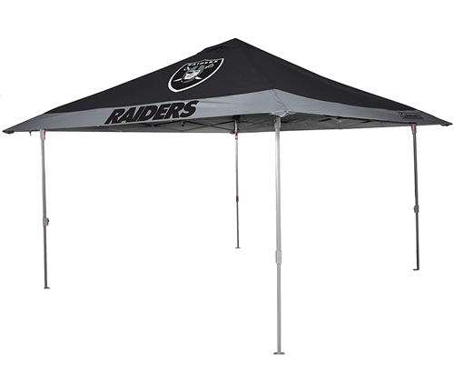 Oakland Raiders 10 X 10 Eaved Canopy Tailgate Tent