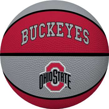 Ohio State University Buckeyes Full Size Crossover Basketball - Rawlings