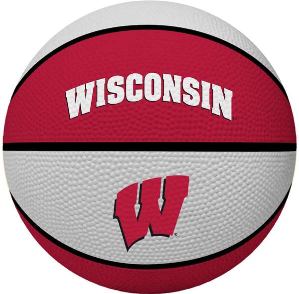 UNIVERSITY OF WISCONSIN Badgers Rawlings Crossover Full Size Basketball