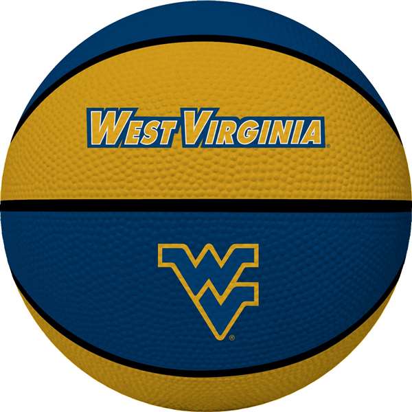 University of West Virginia Mountaineers Full Size Crossover Basketball - Rawlings