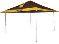 University of Wyoming Cowboys 10 X 10 Eaved  Canopy Tailgate Tent