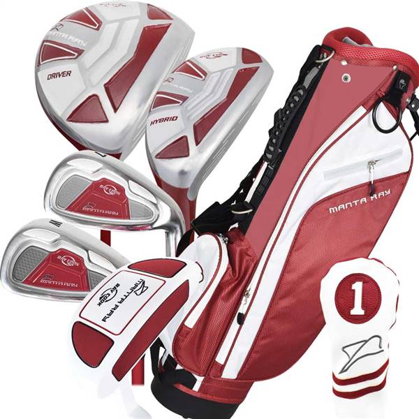 Ray Cook LH Manta Ray Junior 8-Piece Set Ages 9-12 (Dark Maroon)  