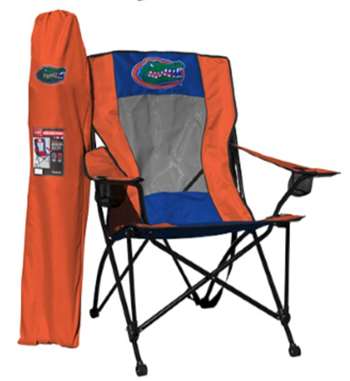 University or Florida Gators High Back Folding Chair