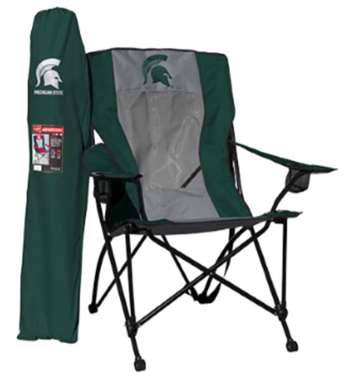 Michigan State University Spartans High Back Folding Chair
