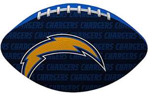 Los Angeles Chargers Gridiron Junior-Size Football