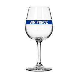 Air Force Academy 12oz Stripe Stemmed Wine Glass