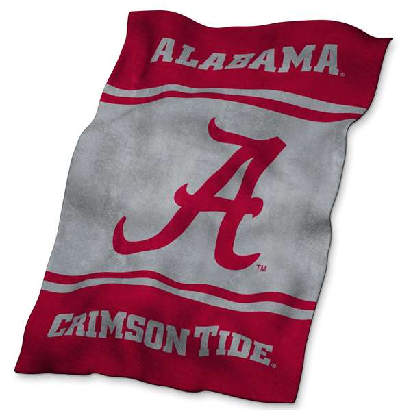 University of Alabama Crimson Tide UltraSoft Blanket 84 x 54 inches