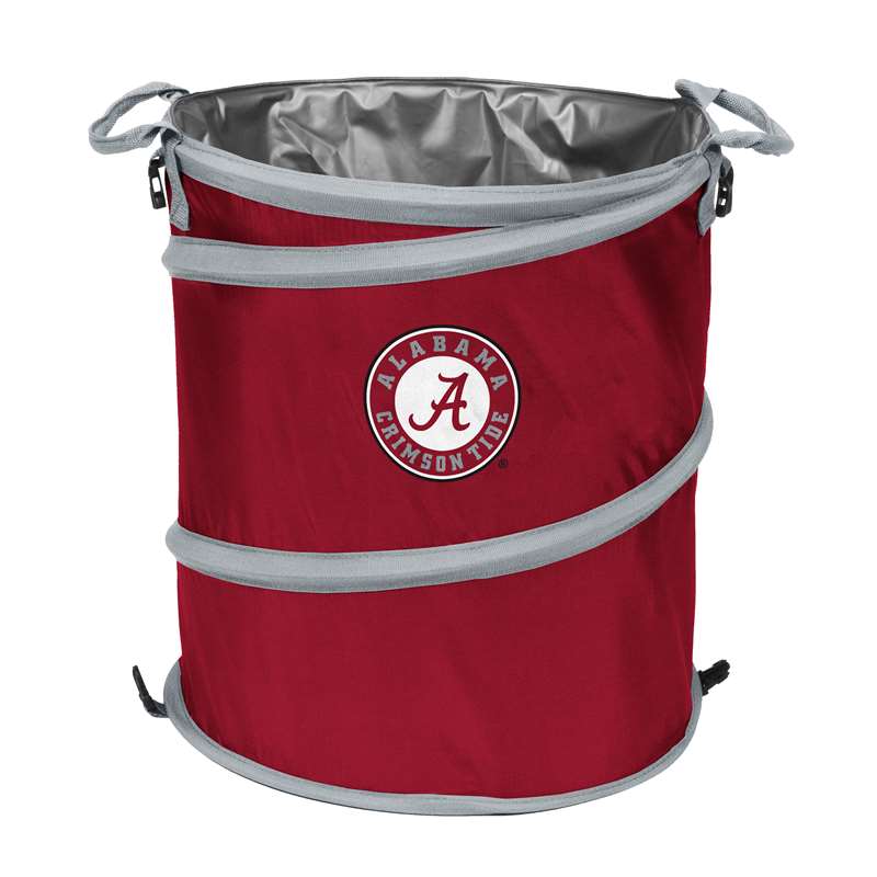 University of Alabama Crimson Tide Collapsible 3-in-1 Cooler, Trach Can, Hamper