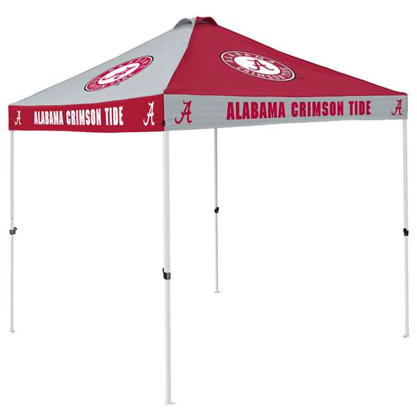 Alabama Crimson Tide Premium 9X9 Checkerboard Tailgate Canopy Shelter with Carry Bag