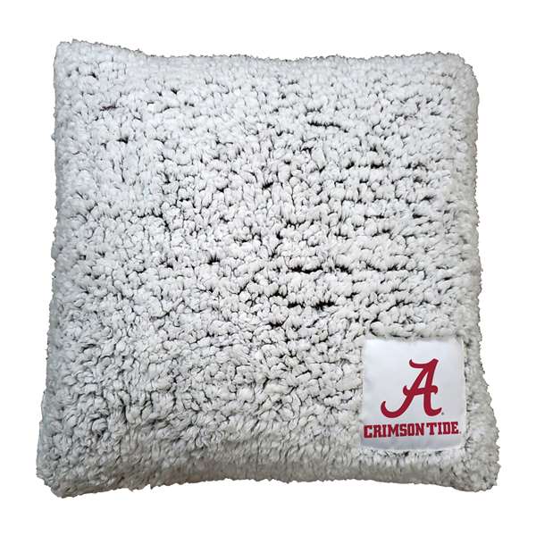 Alabama Campus Colors Frosty Throw Pillow