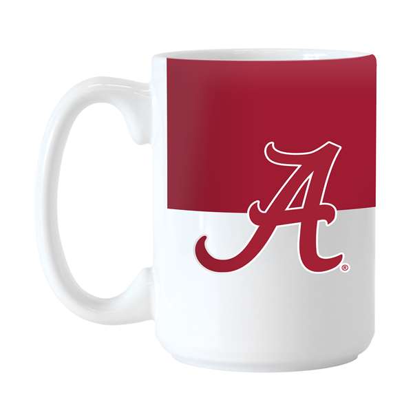 Alabama 15oz Colorblock Sublimated Mug