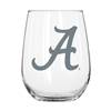 University of Alabama Crimson Tide 16oz Frost Curved Beverage Glass