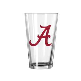 University of Alabama Crimson Tide 16oz Logo Pint Glass
