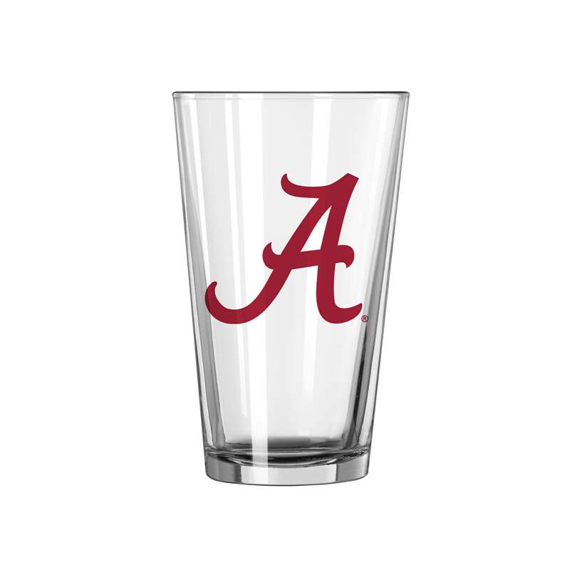 University of Alabama Crimson Tide 16oz Logo Pint Glass