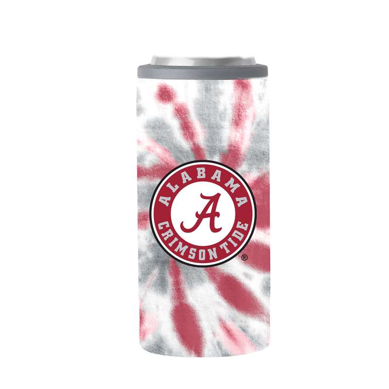 Alabama 12oz Tie Dye Slim Can Coolie