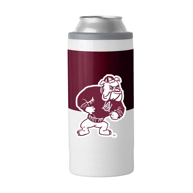 Alabama A&M Colorblock 12oz Slim Can Coolie