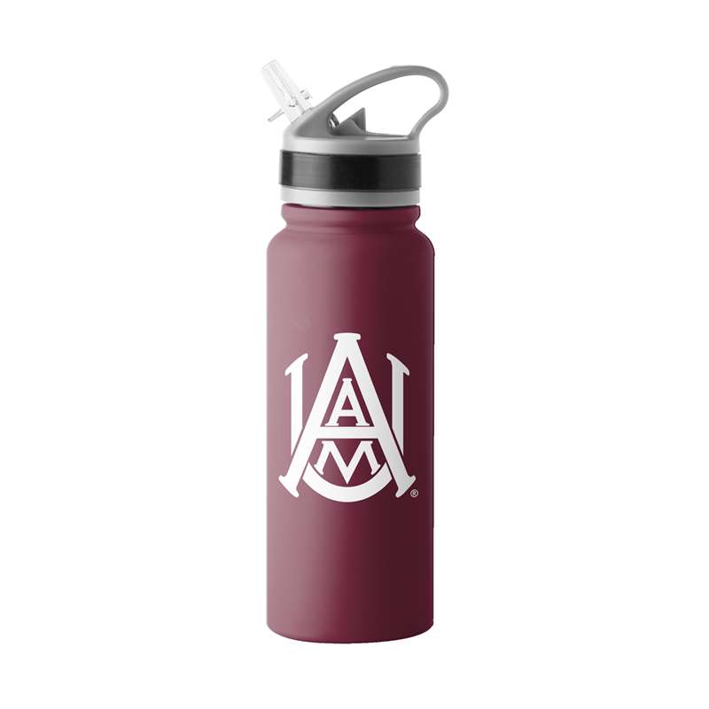 Alabama A&M 25oz Logo Stainless Single Wall Flip Top Bottle