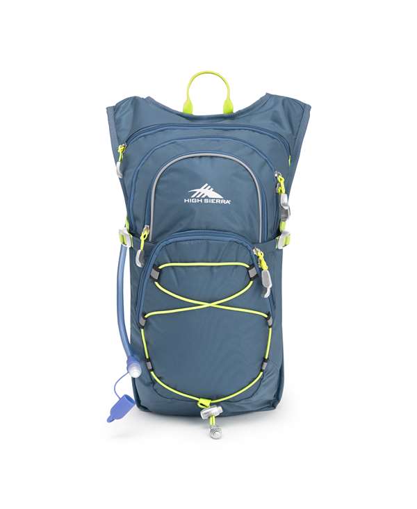 High Sierra HydraHike HydraHike 8L Hydration Pack Graphite Blue/Mercury/Glow   