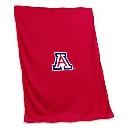 University of Arizona Wildcats Sweatshirt Blanket 84 X 54 inches
