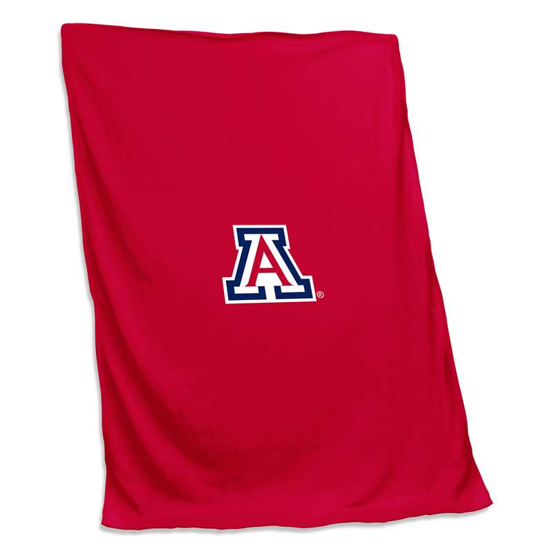 University of Arizona Wildcats Sweatshirt Blanket 84 X 54 inches