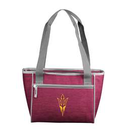 Arizona State University Sun Devils Crosshatch 16 Can Cooler Tote Bag