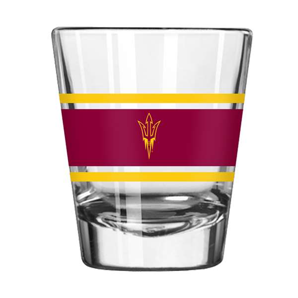 Arizona State 2oz Stripe Shot Glass