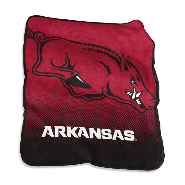 University of Arkansas Razorbacks Raschel Throw Blanket - 50 X 60 in.