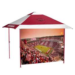 Arkansas Razorbacks Canopy Tent 12X12 Pagoda with Side Wall    