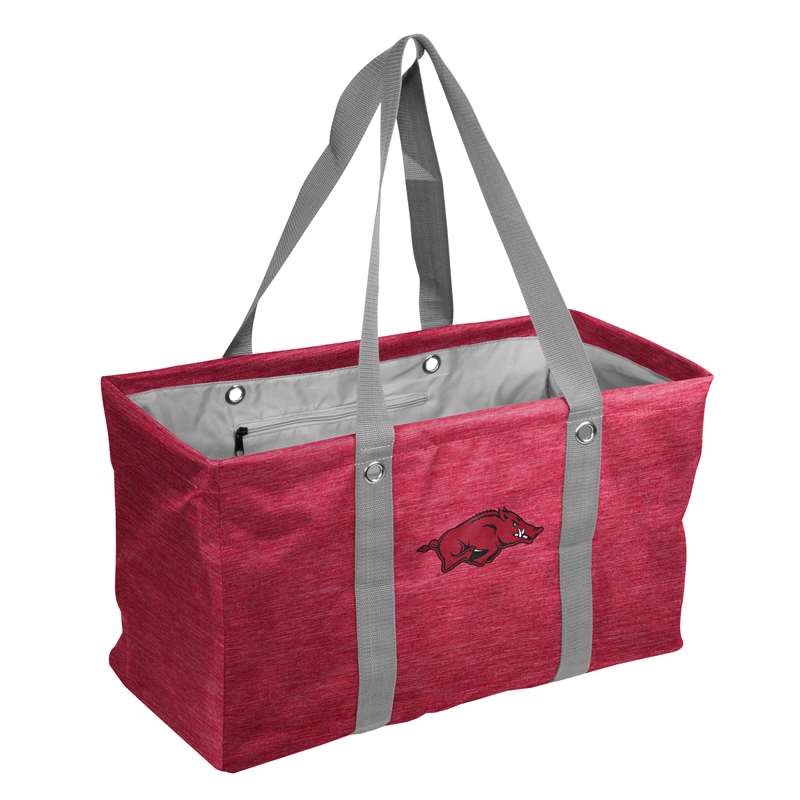 University of Arkansas Razorbacks Crosshatch Picnic Caddy Tote Bag