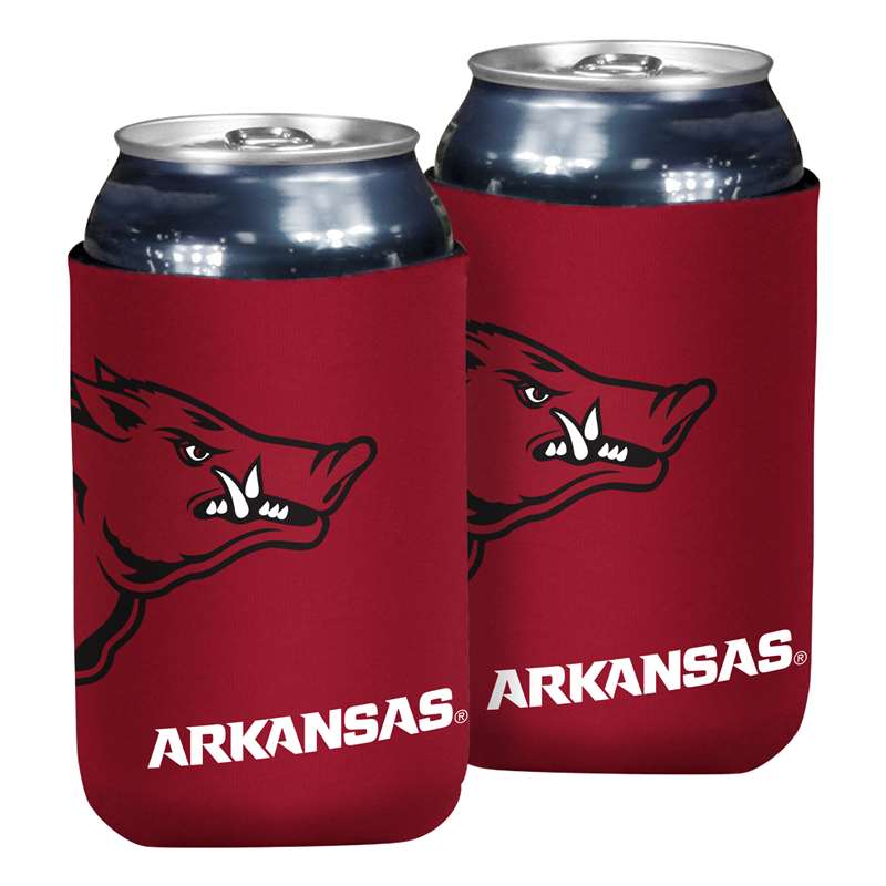 Arkansas Oversized Logo Flat Coozie