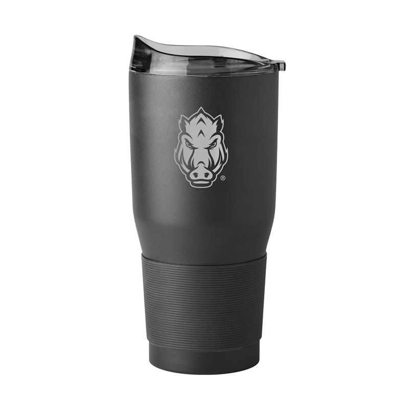 Arkansas 30oz Etch Powder Coat Tumbler