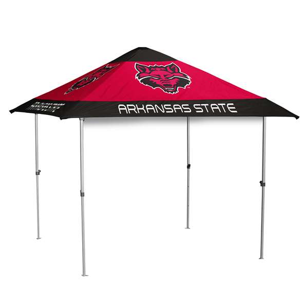 Arkansas State University Red Wolves 10 X 10 Pagoda Canopy Tailgate Tent