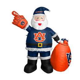 Auburn Tigers Inflatable Santa Claus 7 Ft Tall  97