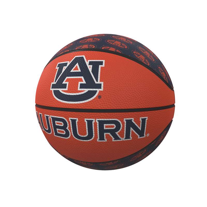 Auburn University Tigers Repeating Logo Youth Size Rubber Basketball