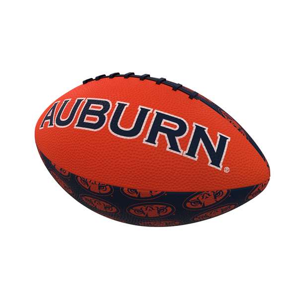 Auburn University Tigers Repeating Logo Youth Size Rubber Football