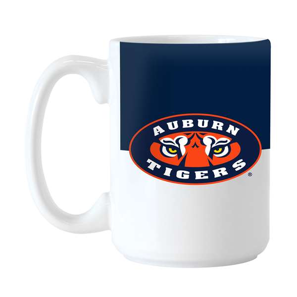 Auburn 15oz Colorblock Sublimated Mug