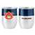 Auburn University Tigers Colorblock 16oz Stainless Curved Beverage  