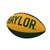 Baylor University Bears Repeating Logo Youth Size Rubber Football