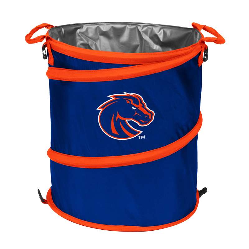 Boise State University Broncos Collapsible 3-in-1 Cooler, Trach Can, Hamper