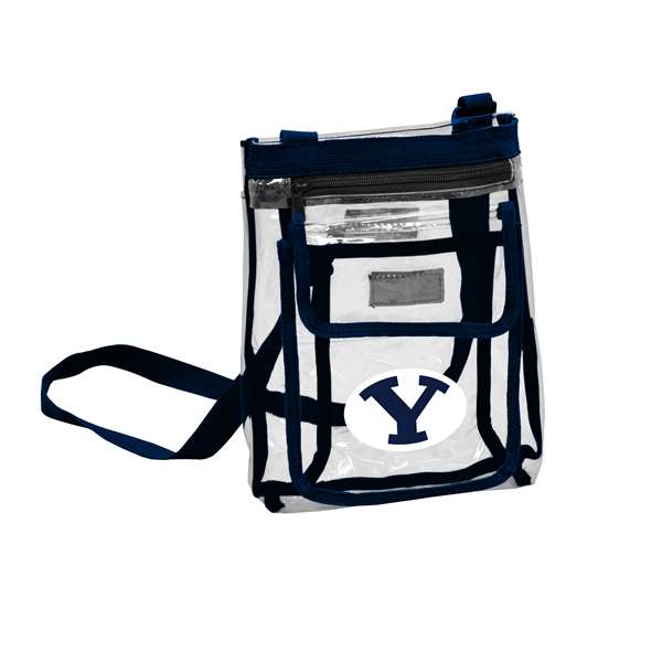 BYU Cougars Clear Gameday Crossbody Tote Bag  