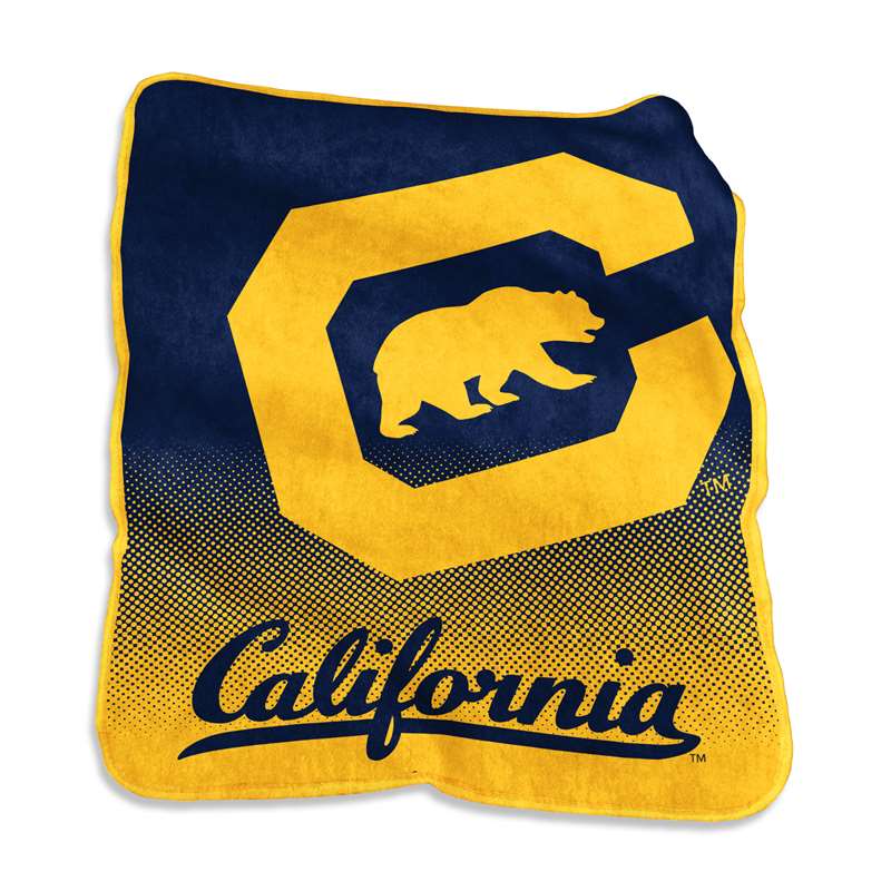 University of California Berkeley Bears Raschel Throw Blanket 60 X 50 inches