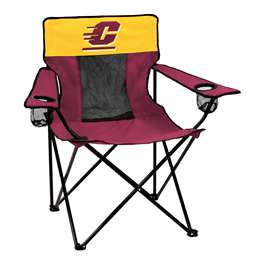 Central Michigan Chippewas Elite Folding Chair with Carry Bag