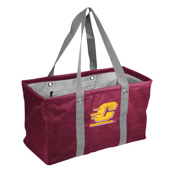 Central Michigan University Crosshatch Picnic Tailgate Caddy Tote Bag