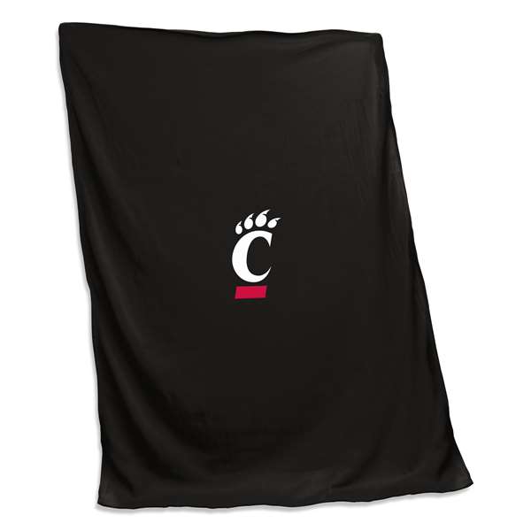 University of Cincinnati BearcatsSweatshirt Blanket - 84 X 54 in.