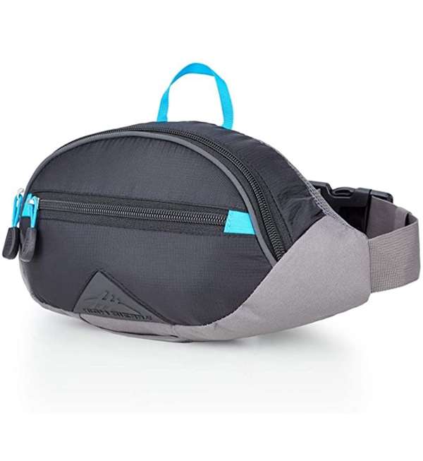 High Sierra HydraHike 3L Waist Pack BLACK/SLATE/POOL   