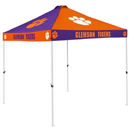 Clemson Tigers Canopy Tent 9X9 Checkerboard