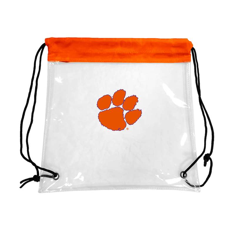 Clemson University Tigers Clear Rally Backsack 64P - Rally Backsack