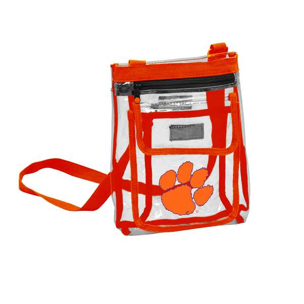 Clemson University Tigers Clear Gameday Crossbody Tote Bag  