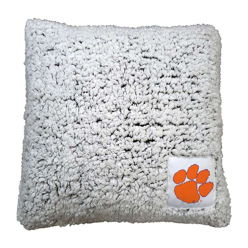 Clemson Frosty Throw Pillow