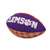 Clemson University Tigers Repeating Logo Youth Size Rubber Football
